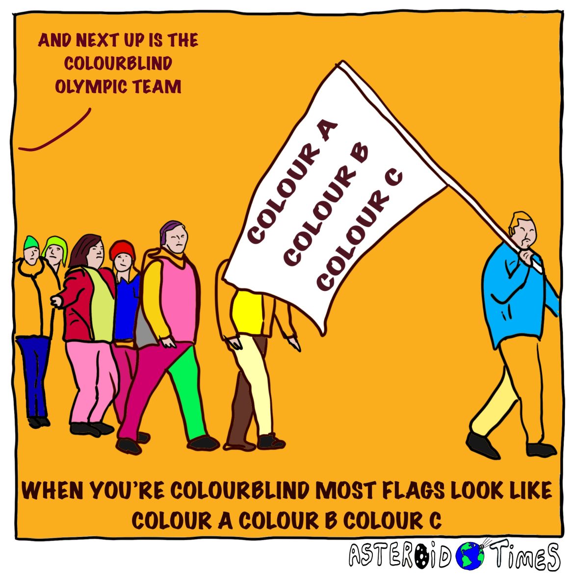 Olympic Colourblind Team