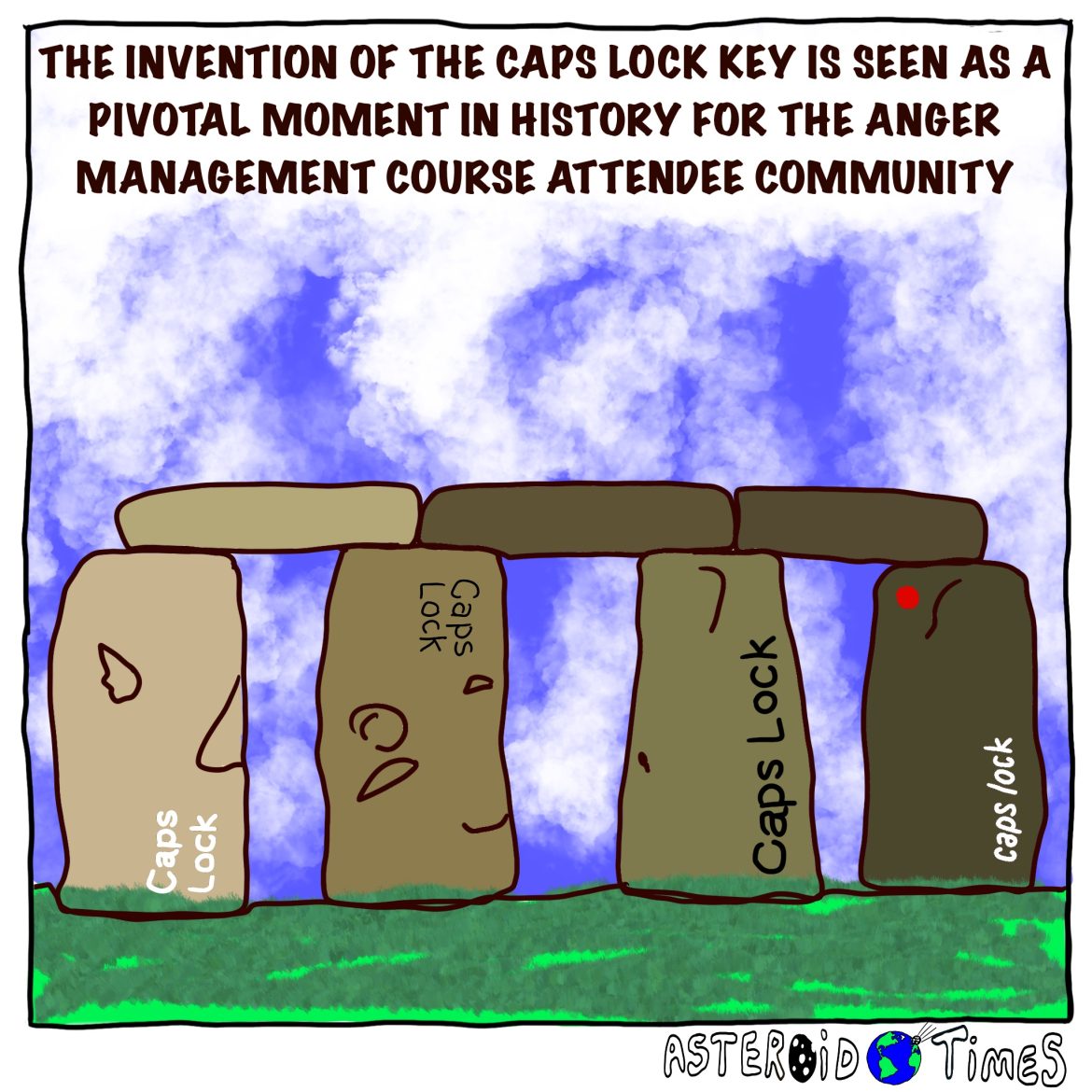 Caps lock Henge