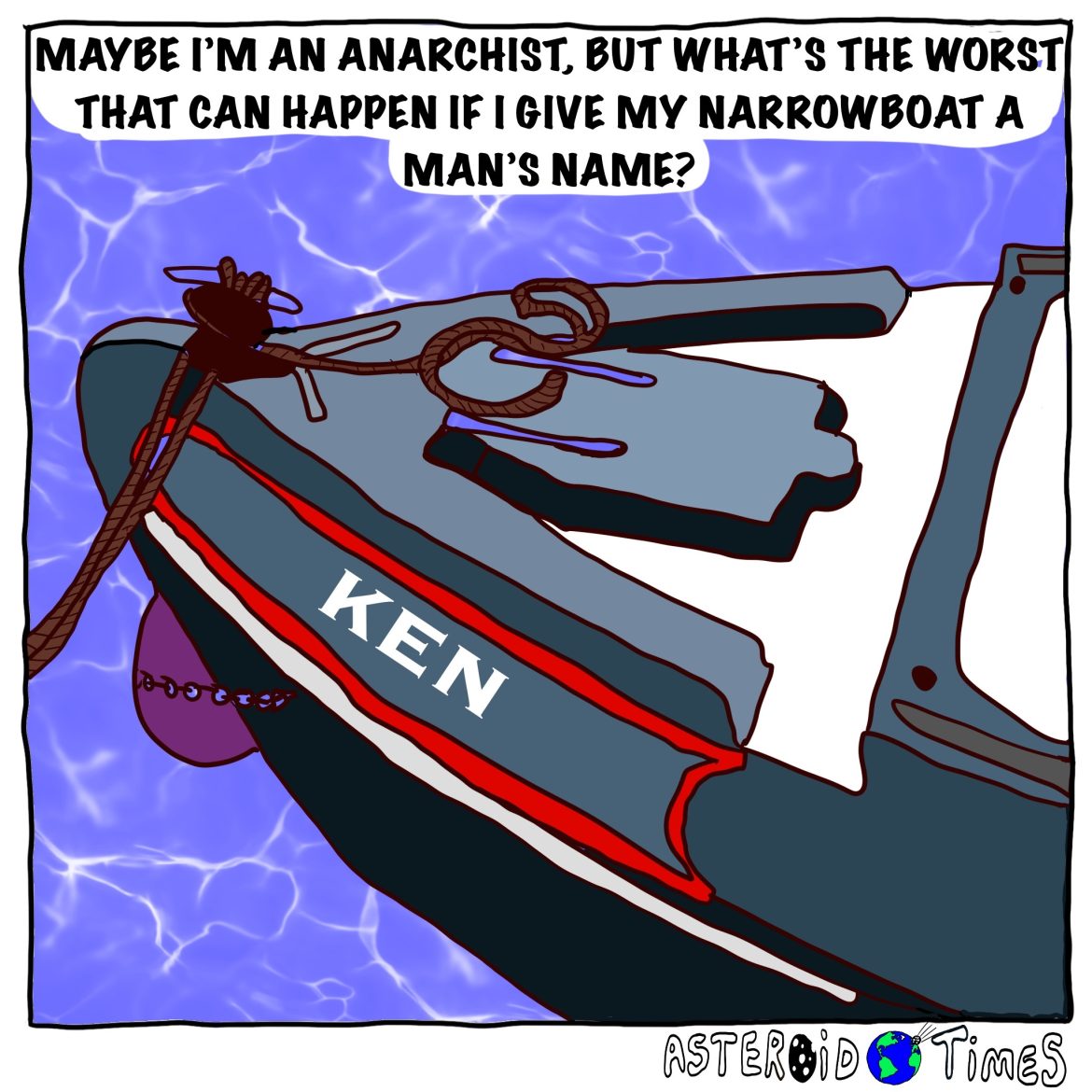 Male narrowboat name